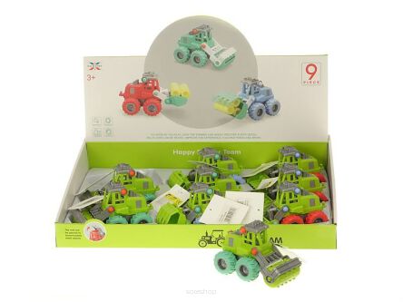 AUTO TRAKTOR KOMBAJN PASTEL Z NAP. 13 CM (9) 1817