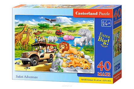 CASTOR PUZZLE 40 MAXI SAFARI ADVENTURE 0322