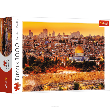 TREFL PUZZLE 3000 DACHY JEROZOLIMY/FOTOTECA 0328 N