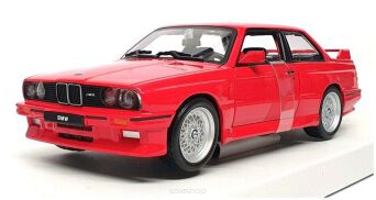 BBURAGO 1:24 BMW M3 1988 RED 1005 NN
