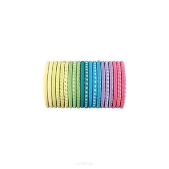 GUMKI DO WŁOSÓW PASTEL MIX 20 SZT 2159 NN