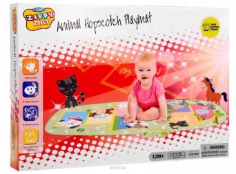 MATA GRA W KLASY ZWIERZĄTKA NA BAT. 138X59 CM 9352