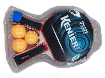 ZESTAW PING PONG RAKIETKI + 3 PIŁKI 7913