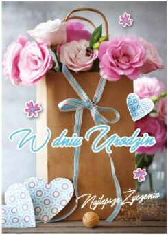 KARTKA URODZINY KWIATY 4680 NN