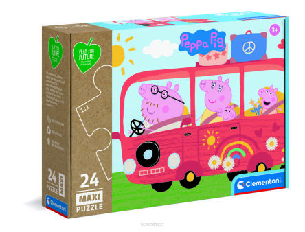 CLEMENTONI PUZZLE 24 MAXI ŚWINKA PEPPA 2214 NN