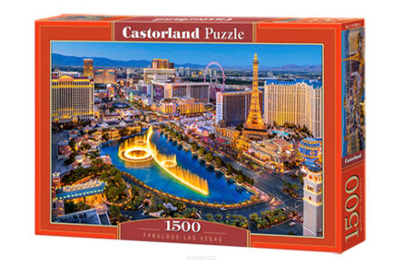 CASTOR PUZZLE 1500 FABULOUS LAS VEGAS 1882