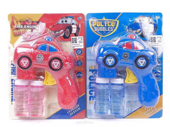 PISTOLET NA BAŃKI AUTO POLICJA STRAŻ 27X19 CM 6809