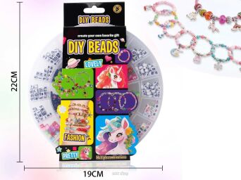 ZESTAW KORALIKI DO ROBIENIA BRANSOLETEK 22X19 4703