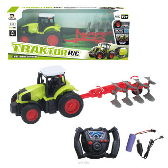 TRAKTOR NA RADIO + ORACZ 45X18X13 CM 8600