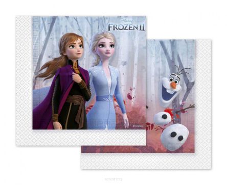 SERWETKI FROZEN 2 33X33 (20) 1280