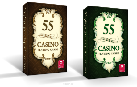 KARTY DO GRY 55 CASINO OPAK 12 SZT 0408