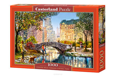 CASTOR PUZZLE 1000 EVENING WALK CENTRAL PARK 4376