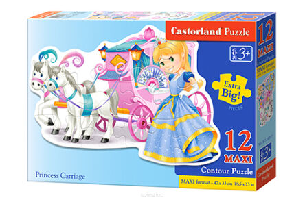 CASTOR PUZZLE 12 PRINCESS CARRIAGE 0017