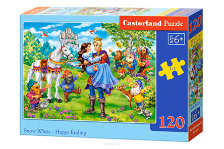 CASTOR PUZZLE 120 SNOW WHITE HAPPY 3463