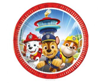 TALERZYKI PAPIEROWE PAW PATROL 23CM (8) [12] 5963