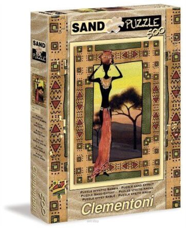 PUZZLE PIASKOWE 500 CLEMENTONI SAND EFFECT 3533 