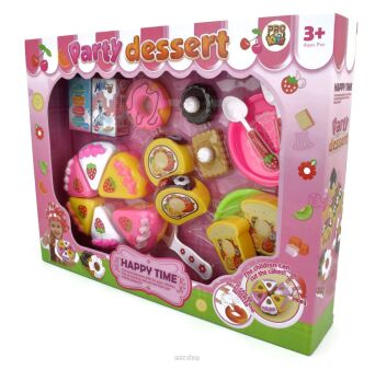 ZESTAW KUCHENNY CIASTO SŁODYCZE HERBATA 40X28 6359