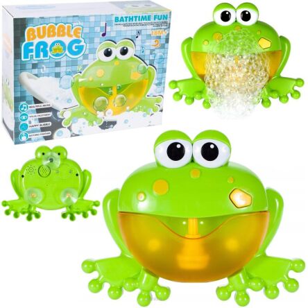 ZABAWKA DO KĄPIELI ŻABA ROBI PIANĘ 26X20 CM 6888