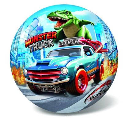 PIŁKA GUMOWA MONSTER TRUCK SPEED 23 CM 2657