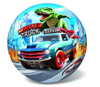 PIŁKA GUMOWA MONSTER TRUCK SPEED 23 CM 2657