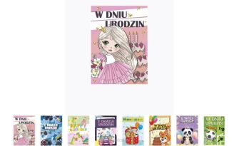 KARTKA URODZINY DZIEWCZYNKA CHŁOPIEC (25) 7042