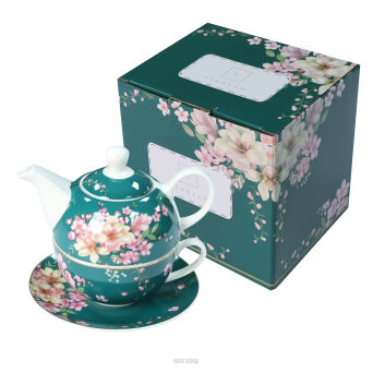 CZAJNICZEK 400 ML + FILIŻANKA KWIATY 250 ML 7768