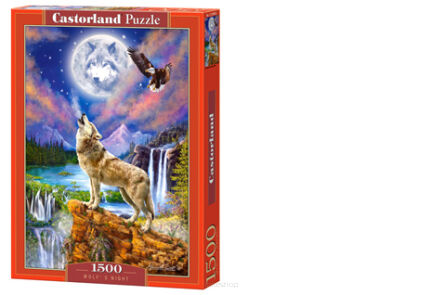 CASTOR PUZZLE 1500 WOLF'S NIGHT 1806