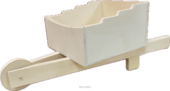 TACZKA NATUR DREWNIANA CM 11X26 CM 1498