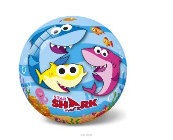 PIŁKA GUMOWA REKINY STAR SHARK 23 CM 0790