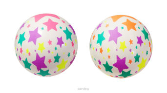 PIŁKA GUMOWA GWIAZDKI 23 CM 1452