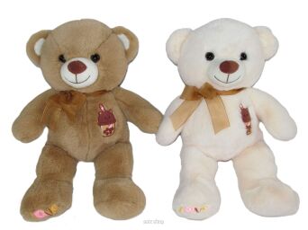 PLUSZ MIŚ Z APLIKACJĄ SHEKE XL 70 CM 9457