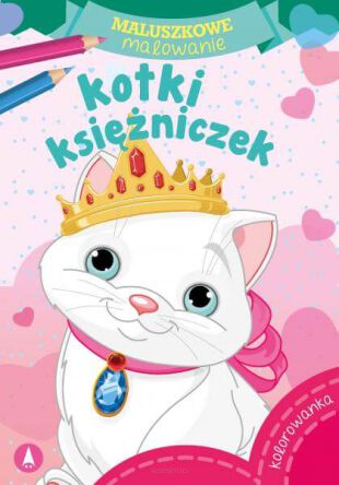 MALUSZKOWE MALOWANIE KOTKI KSIĘŻNICZEK 4253
