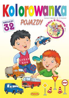 KOLOROWANKA A4 POJAZDY 4440