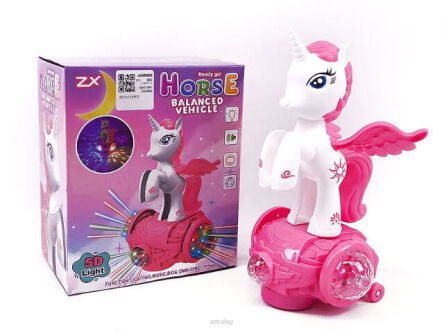 JEDNOROŻEC NA BAT. ŚW. DŹW. 17X15 CM 3170