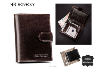 PORTFEL MĘSKI SKÓRA N4L-RPVT-BL BROWN 9601 NN