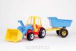 TRAKTOR SHARK MASTER PRZYCZEPA+ŁYŻKA 66 CM 0138 - 2