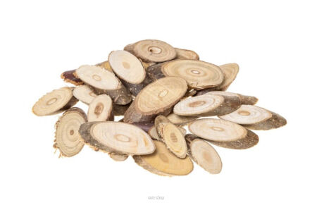 PLASTRY DREWNA OWALNE 1,5-4 cm 5636