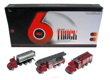 AUTO STRAŻ POŻARNA 14 CM Z NAPĘDEM (12) 9804
