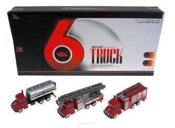AUTO STRAŻ POŻARNA 14 CM Z NAPĘDEM (12) 9804