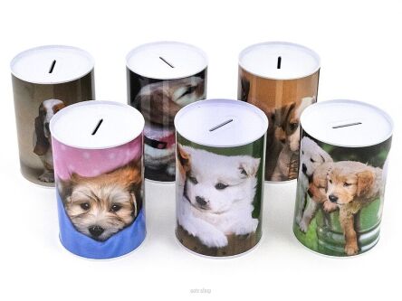 SKARBONKA PSY 15X10 CM 5327