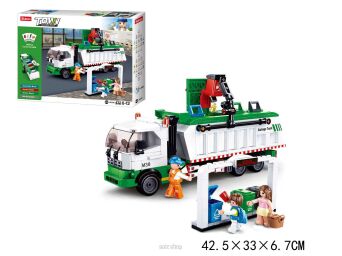 KLOCKI SLUBAN ŚMIECIARKA KONTENEROWA 432 EL. 7049