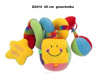 PLUSZ GRZECHOTKA SPRĘŻYNA ZAWIESZKA 45 CM 7660
