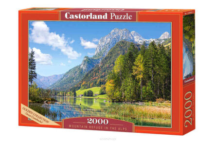 CASTOR PUZZLE 2000 MOUNTAIN REFUGE IN THE ALPS 083