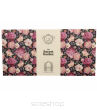 KOMPLET 6 FILIŻANEK ZE SPODK SPRING ROSES BLACK NN - 3