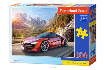 CASTOR PUZZLE 100 SPORTS CAR 1107 