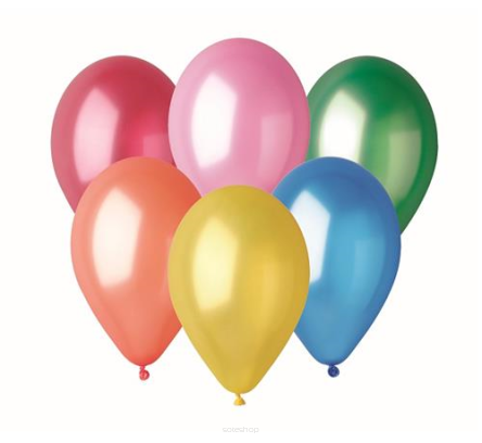 BALONY PREMIUM METALIZOW MAJA 10 SZT [10] 0094