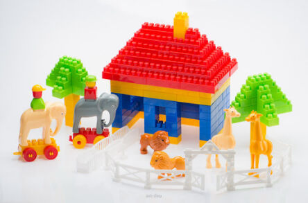 KLOCKI DIPLO ZOO 184 EL. 2248