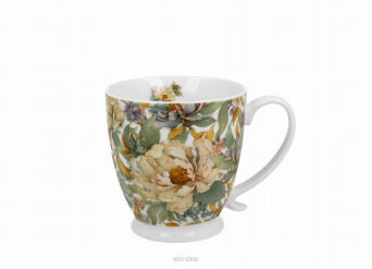 KUBEK NA STOPCE PEONY WHITE 510ML 0035 NN