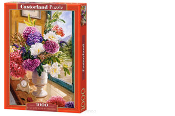 CASTOR PUZZLE 1000 STILL LIFE WITH HYDRANGEAS 4444