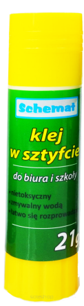 KLEJ W SZTYFCIE ZIELONY 21G [24] 3564 1216